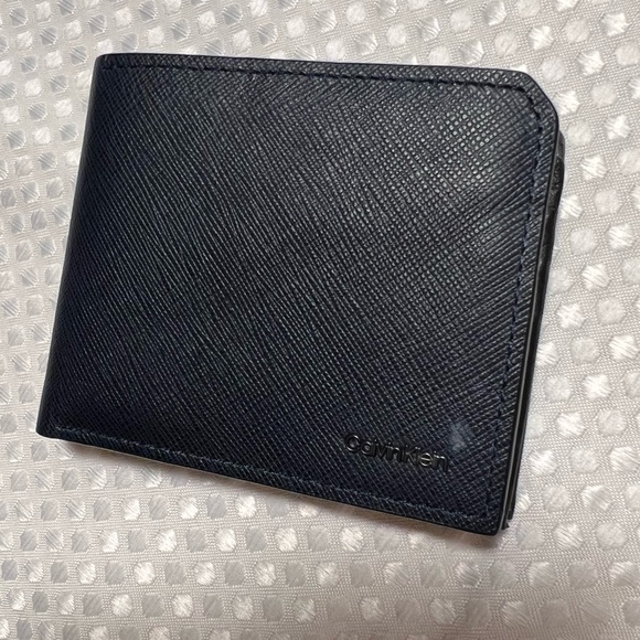Navy Blue Calvin Klein Wallet - Picture 3 of 14